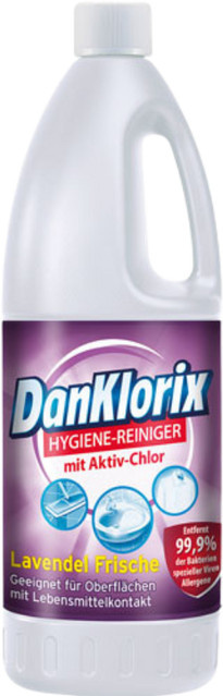 DanKlorix Hygiene-Reiniger Lavendel Frische, 1,5 l - Bild 1