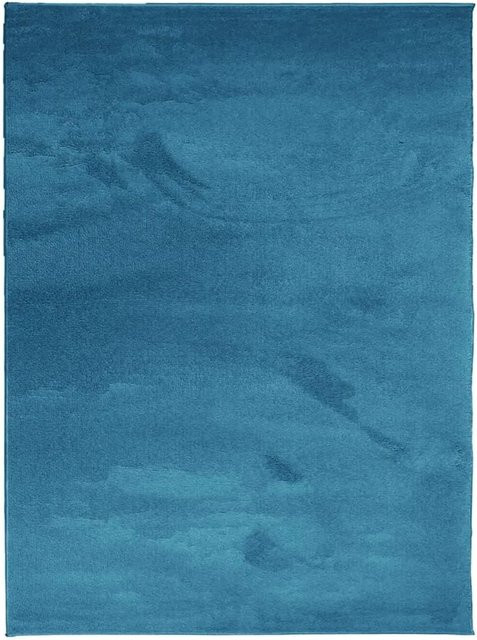 vidaXL Teppich OVIEDO Kurzflor in Türkis, modern und fußbodenheizunggeeignet, B/T: 240 x 340 cm - Bild 1