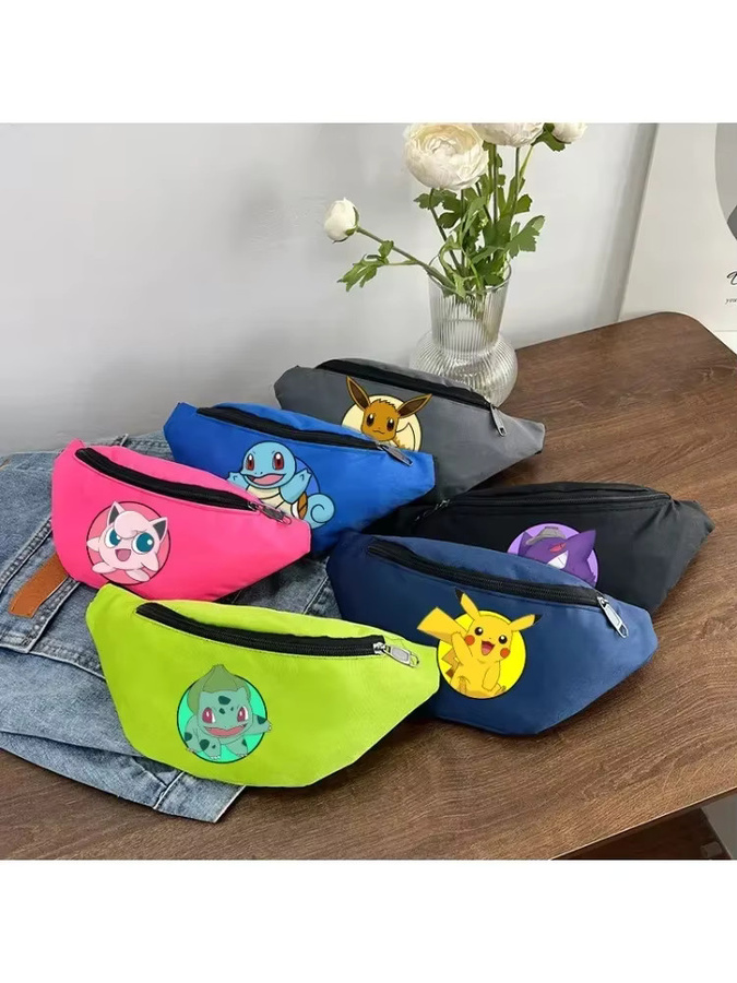 TAKARA TOMY Pokemon Taille Tasche, Pikachu Eevee, Wasserdicht - Bild 3