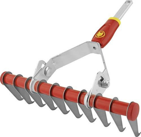 Wolf-Garten Multi-Star Pendel-Vertikutierer UG-M3 in Rot aus verzinktem Stahl mit einer Arbeitsbreite von 30 cm