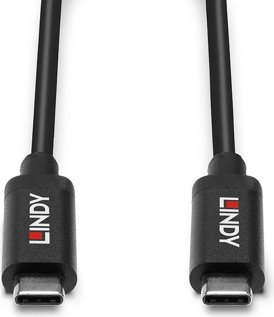 Lindy USB-C Aktivkabel USB 3.1 Gen 2 auf USB-C, 5m, Schwarz - Bild 2