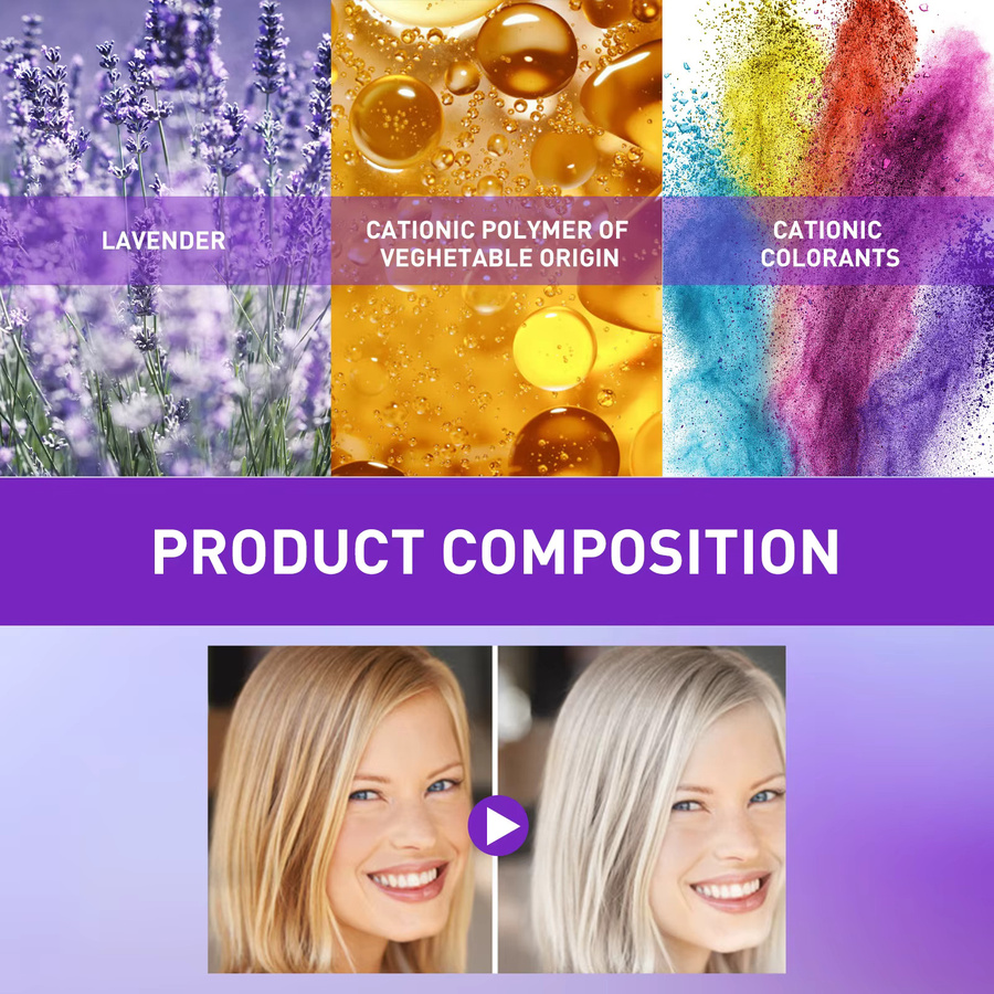 eelhoe Haarfärbeshampoo, 30 ml, für coloriertes Haar - Bild 5