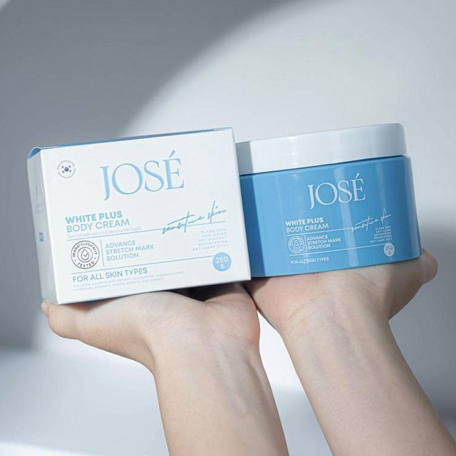 JOSÉ White Plus Körpercreme, 250 ml, Unisex - Bild 1