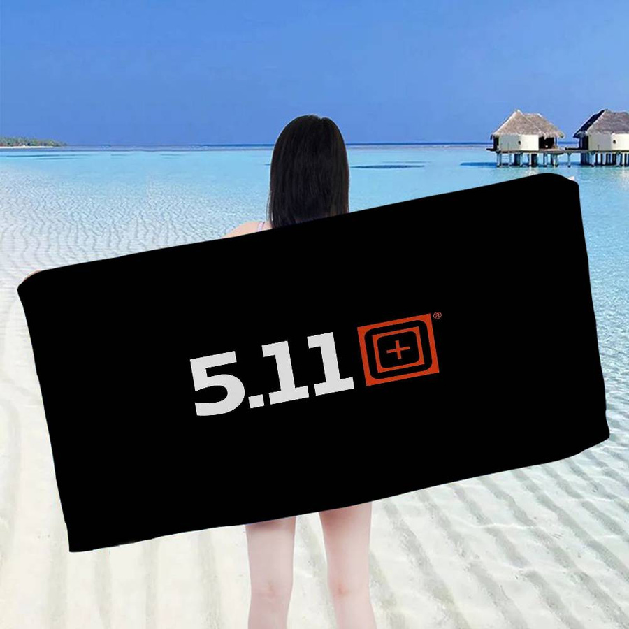 5.11 T-Tactical Mikrofaser Strandtuch mit Print, Saugfähiges und Weiches Handtuch für Yoga, Schwimmen und Sport, 30 x 30 cm - Bild 5