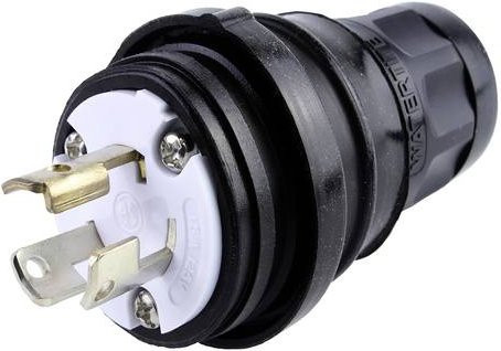 Molex NEMA Stecker Schwarz 1301460083 - Bild 1