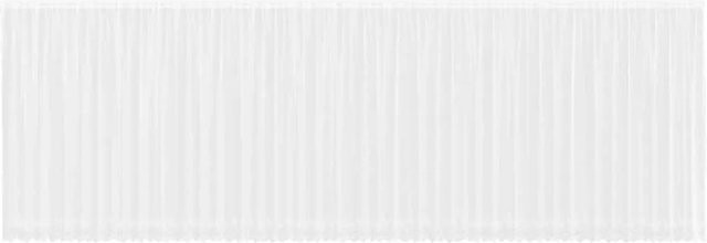 vidaXL Spitzenvorhang aus Polyester in Weiß, Breite: 120 cm, Höhe: 220 cm - Bild 1