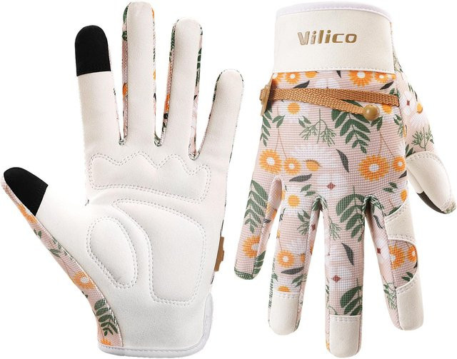 Yiran Health & Beauty Gartenhandschuhe für Damen aus Baumwolle - Bild 1