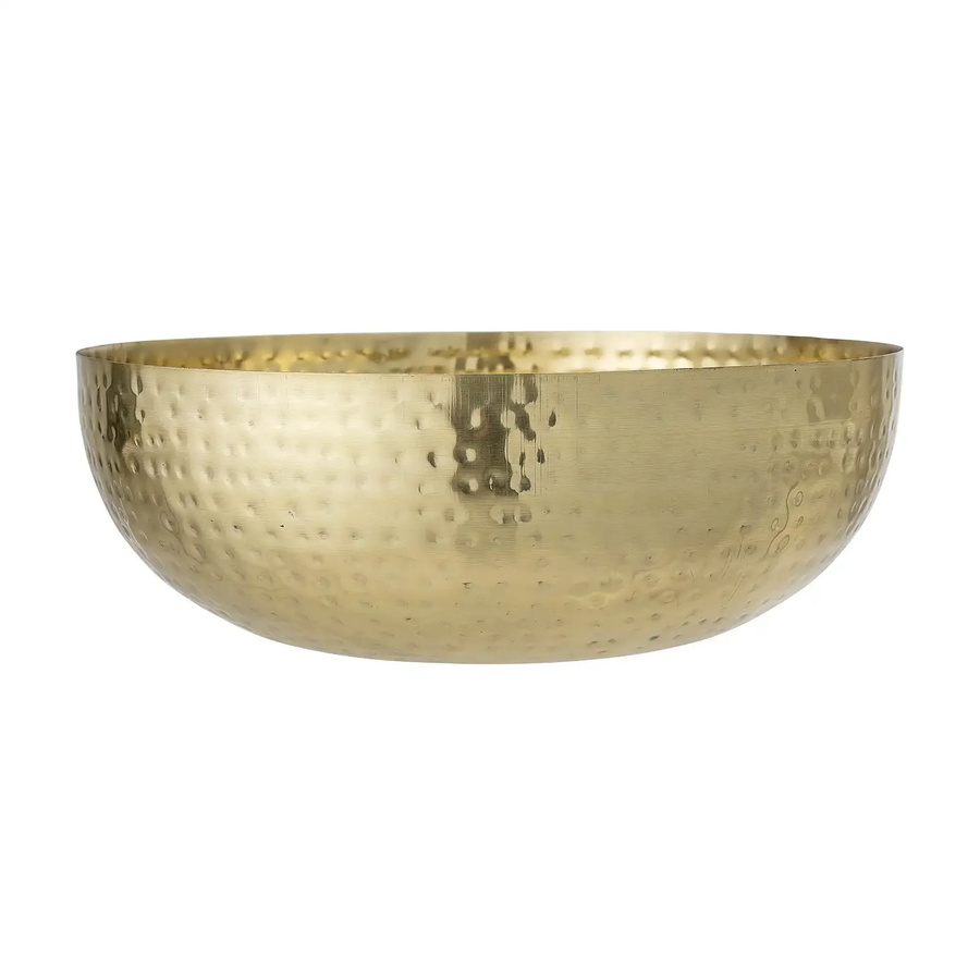 Bloomingville Schale Mettemarie aus Metall in Gold, Durchmesser: 36 cm - Bild 1