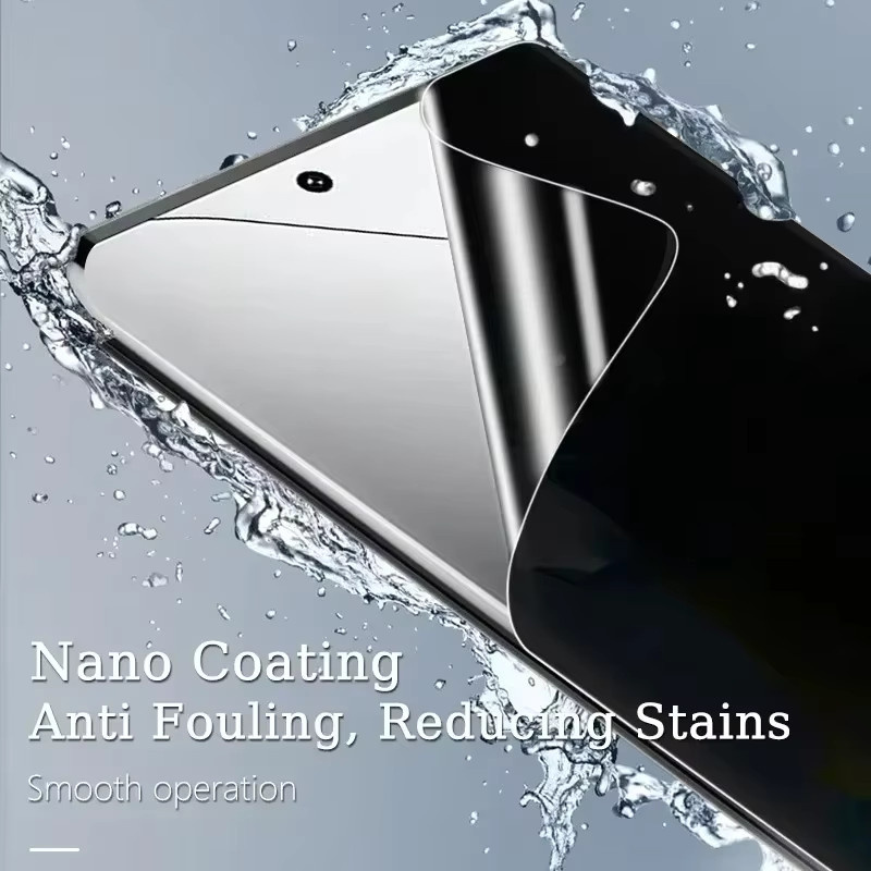 Xiaomi Anti-Spion Displayschutzfolie Privatsphäre Hydrogelfolie für Redmi Note 14 13 12 11 Pro Plus 12S 11S 14C 13C 12 10A 9C - Bild 4