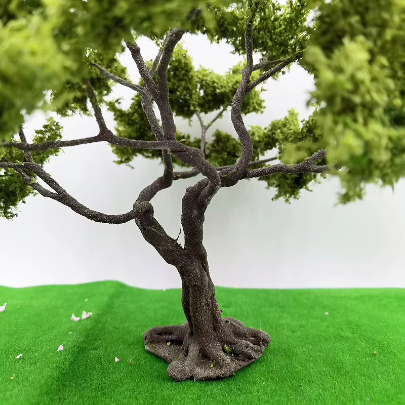 FunTrying Modellbaum-Dekorationen, Miniatur Grüne Bäume, Natur - Bild 3