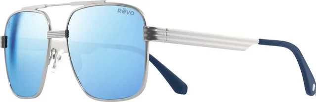 Revo Midnight Rambler Sonnenbrille, Aviator, Metall, Blue, Herren, Vollrand - Bild 1