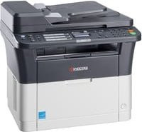 Kyocera FS-1325MFP Multifunktionsdrucker Laser in Grau Anthrazit Weiß mit Print, Scan, Copy und Fax sowie USB-A und Ethernet/LAN - Bild 1
