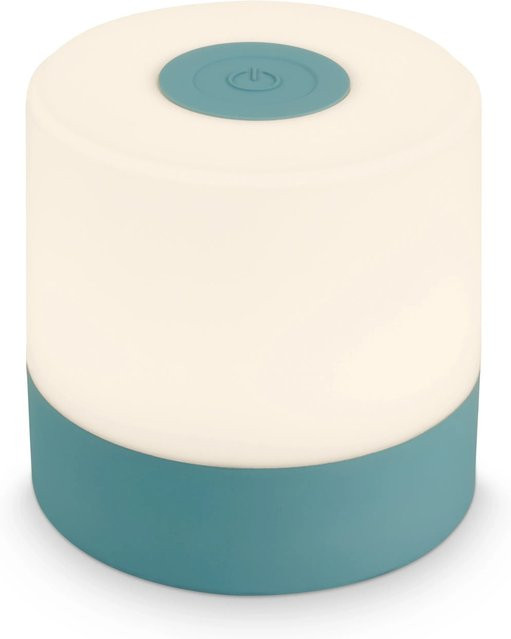 Brilo Akku-Tischleuchte Smal LED dimmbar Blau - Bild 1