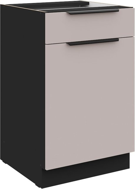Küchenunterschrank ARONA in Kaschmir Beige mit einer Breite von 50 cm - Bild 1