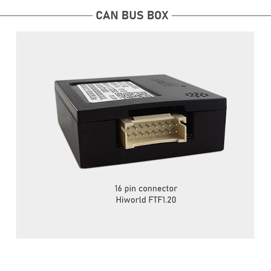 pinmany CAN-Bus-Adapter FTC12 Stromkabel-Adapter für Fiat Doblo 500 Ducato Egea Strada Toro Argo Cronos Mobi - Bild 3