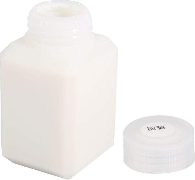 GoolRC Leder Kantenöl in der Farbe Kaffee, 60ml in einer transparenten Plastikflasche für dein DIY Handwerk - Bild 1
