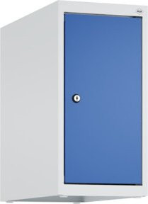 C+P Aufsatzschrank 7035/5010 mit Zylinderschloss und 1 Abteil, B/T/H: 50 x 25 x 50 cm - Bild 1