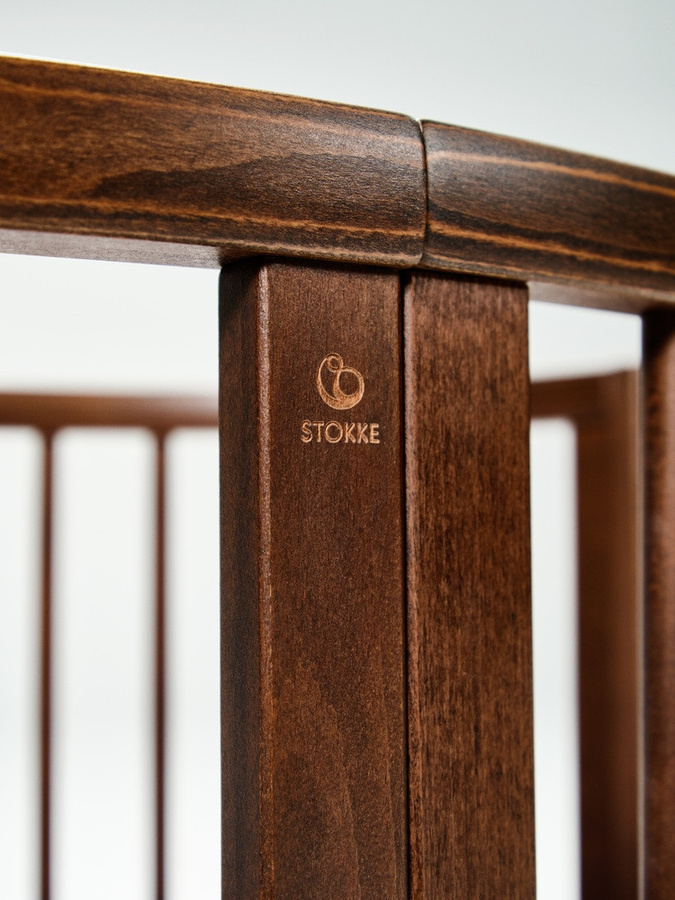 Stokke Sleepi Mini Babybett aus Buchenholz in Braun - Bild 5