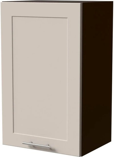 Feldmann-Wohnen Hängeschrank Oslo in Lava und Kaschmir Matt, Wandmontage für die Küche, B/T/H: 45 x 32,5 x 72 cm - Bild 1