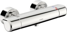 Hansa Dusch-Thermostat Hansacare AP mit verdeckten S-Anschlüssen in Chrom - Bild 1
