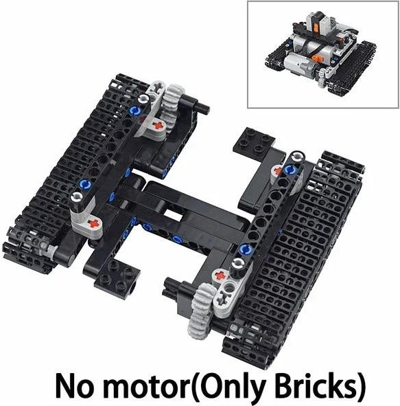 Leduo MOC Technische Teile Power Functions Motor Multitool Servo Zugmotor, Bausteine, ab 6 Jahren - Bild 1