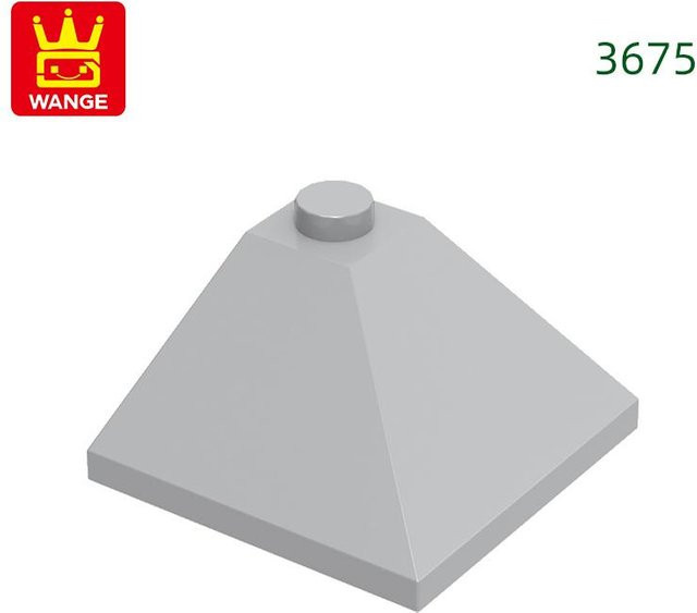 Yiran toy 3675 Platten Schrägstein 3x3 Noppen Baustein 66-teiliges Set - Bild 1