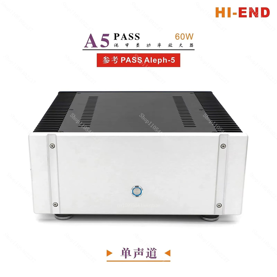 Pass Labs HI-END PASS A5 Mono Pure Class A Leistungsverstärker mit 60W und XLR/RCA-Eingang - Bild 2