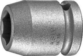 ASW Kraftschraubereinsatz 1/2 Zoll SW 13 mm 6 KT in Silber/Grau - Bild 1