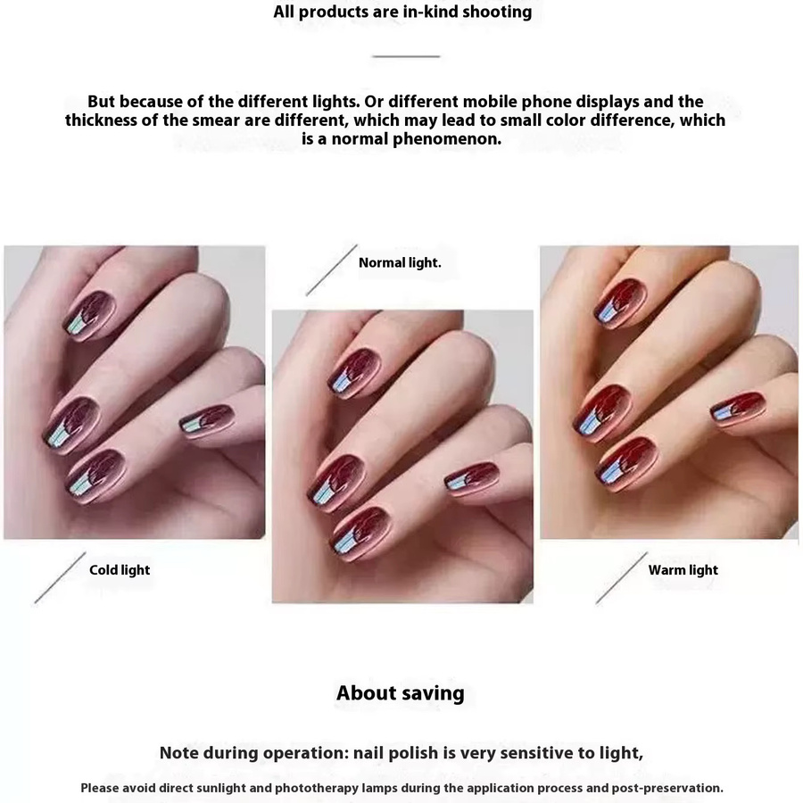 MIANEL Drunk Tango Magnetischer Gel Nagellack, 12 ml, Rot - Bild 2