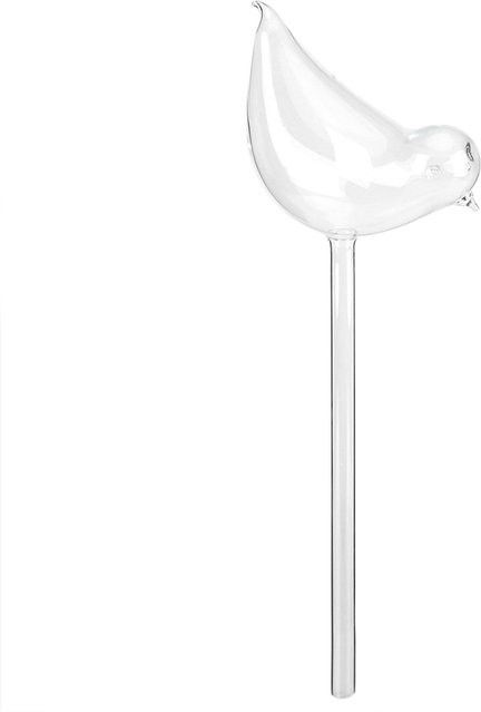 mfySpace Wasserspender für Zimmerpflanzen aus klarem Glas in Vogelform zur automatischen Selbstbewässerung - Bild 1