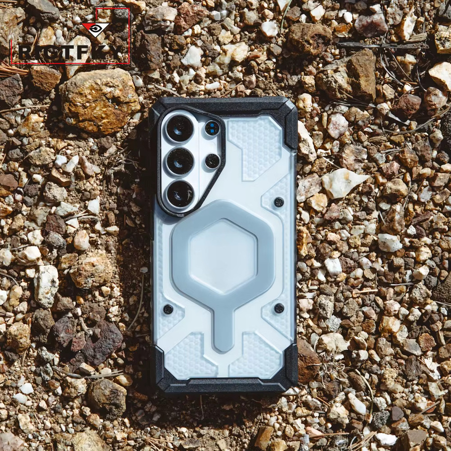 Pathfinder Stoßfeste Magnetische Panzerhülle für Samsung Galaxy S26 Ultra S25 Plus S24 S23 in Grün und Grau - Bild 3