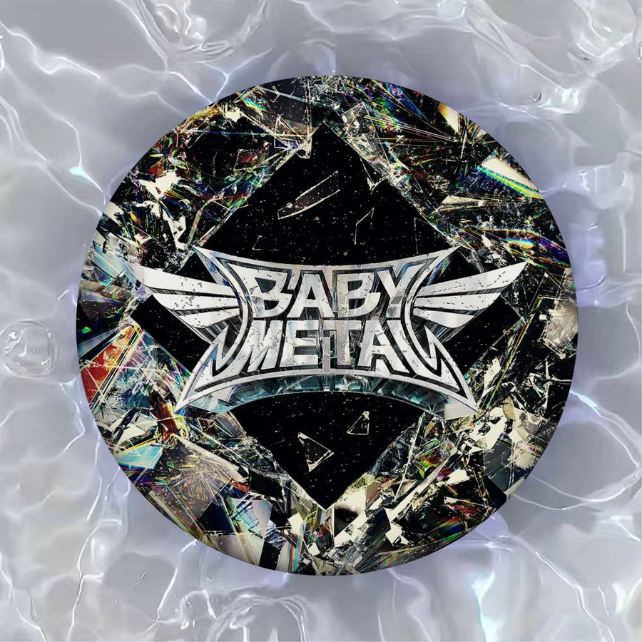 Brosche Babymetal, Weißblech, Japanischer Rock - Bild 3