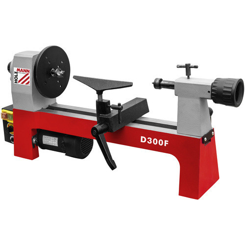 Holzmann Maschinen Drechselbank D300F in Rot und Grau mit 250 W Leistung - Bild 2