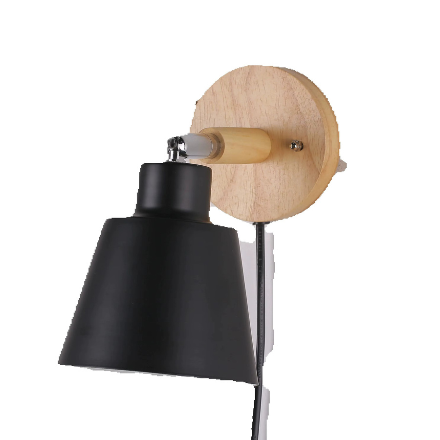 CHENBEN LED Wandleuchte Modern Nordic Design in Schwarz mit warmweißem Licht - Bild 6