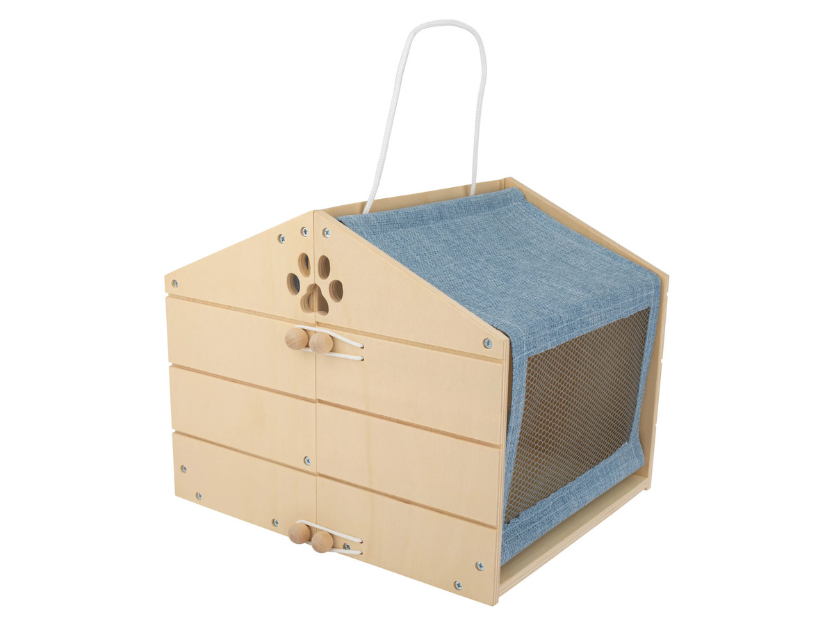 LUPILU Hunde- Katzen- Meerschweinchen-Haus Hundehütte ab 3 Jahren - Bild 1