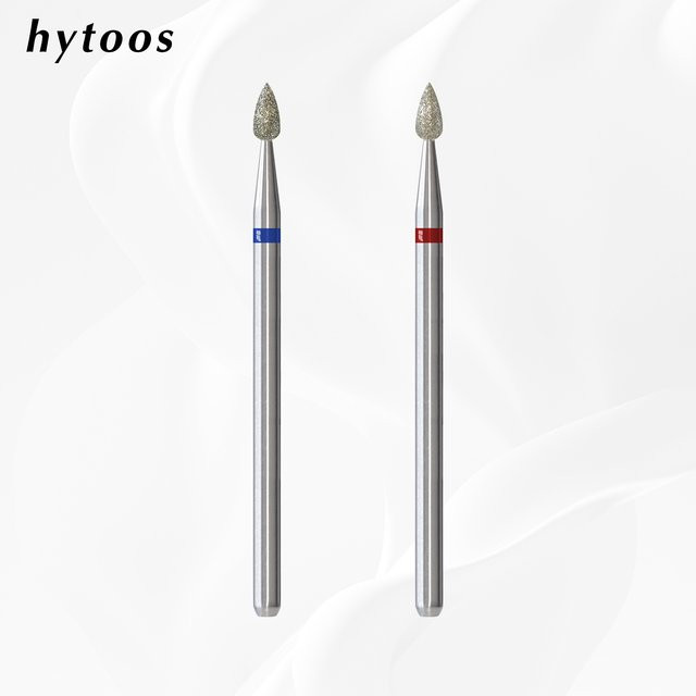HYTOOS Wassertropfen-Diamant-Nagelbohrer, 3/32'', Nagelreiniger - Bild 1