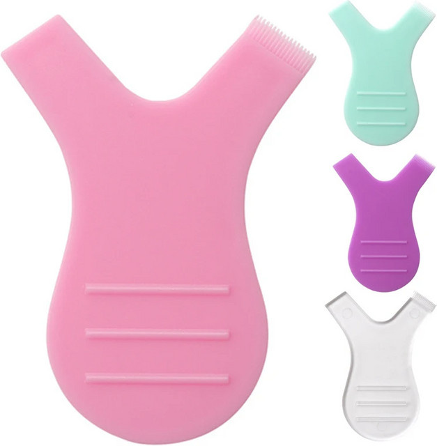 Andralyn Y-Shape Silikon Wimpernbürsten, 20/50 Stück, Damen - Bild 1