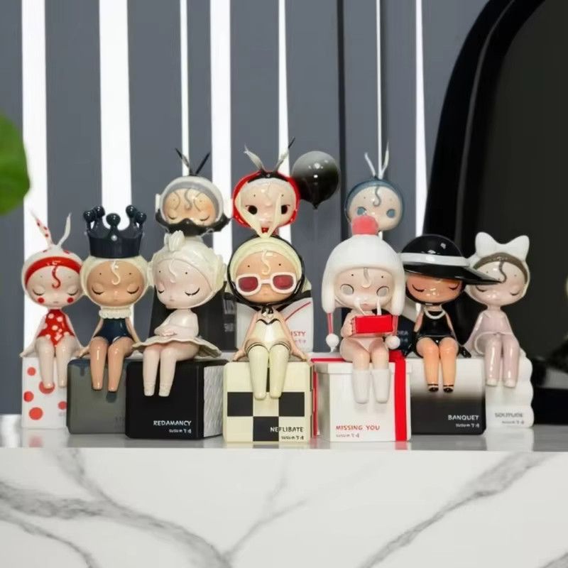 52TOYS Susu Collectors Series Blindbox zweite Generation Trendige Spielzeugpuppe als Deko-Ornament in Multicolor - Bild 4