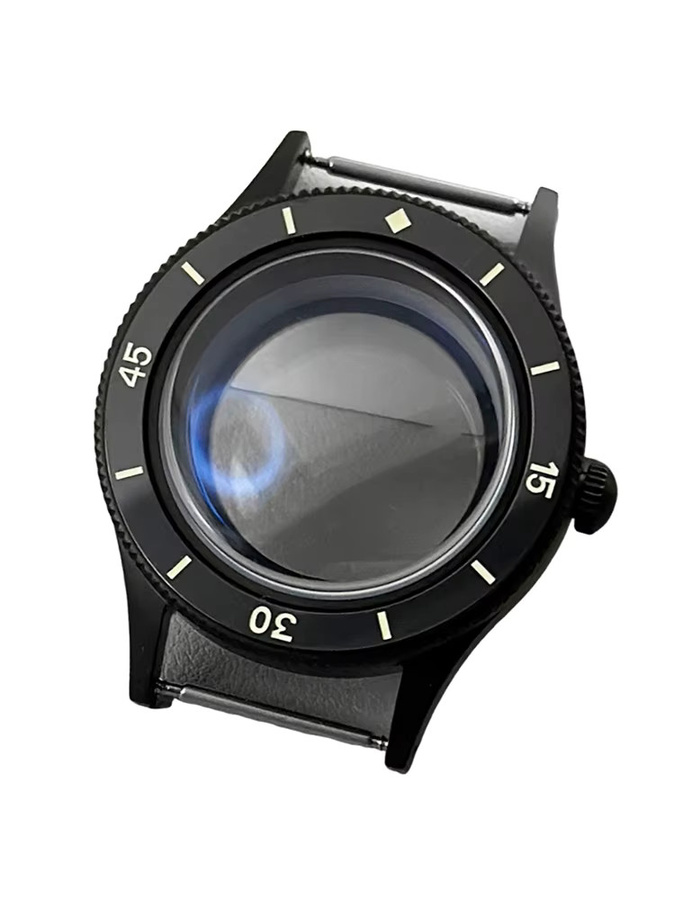 XINGHAN Uhrengehäuse Titan, Schwarz, 40 mm, Unisex - Bild 5
