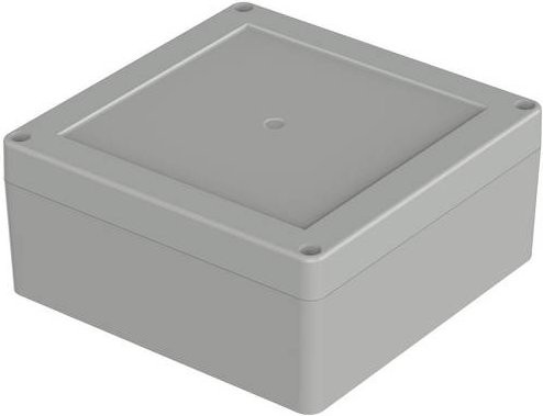Bopla Euromas X XT Elektronikgehäuse aus ABS in Lichtgrau RAL 7035, B/T/H: 134,7 x 134,7 x 60,1 cm - Bild 1