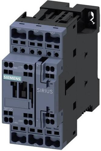 Siemens Schütz 3RT2027-2DB40 in Grau mit 1 Schließer, 1 Öffner, 48kW, 690V, 27A und Varistor - Bild 1