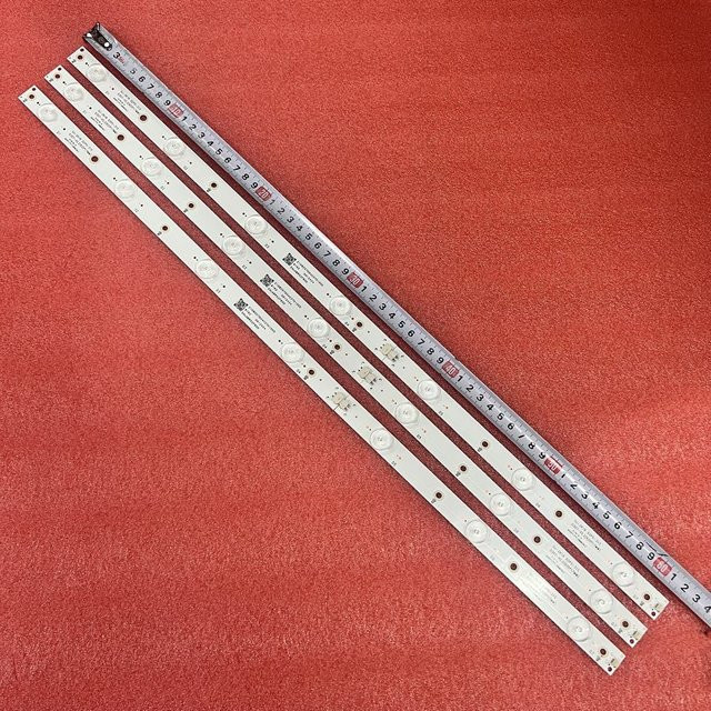 LED Backlight Strip mit 7 LEDs in Weiß für TV Modelle 32LK500BPLA 32PFS6401 32PFT4131 KDL-32R330D 32PHS5301 32PFS5501 LB32080 32LH500D 32PHT4131/12 - Bild 1