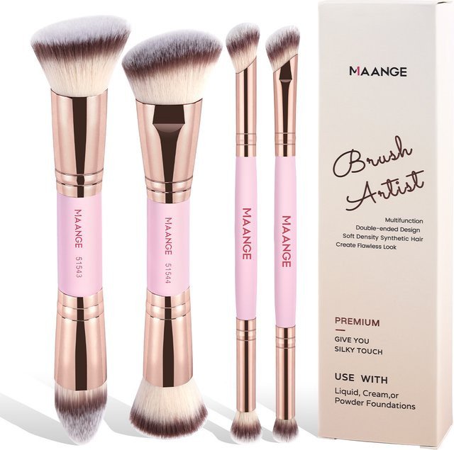 MAANGE Make-up-Pinsel-Set, 4-teilig, Unisex - Bild 1