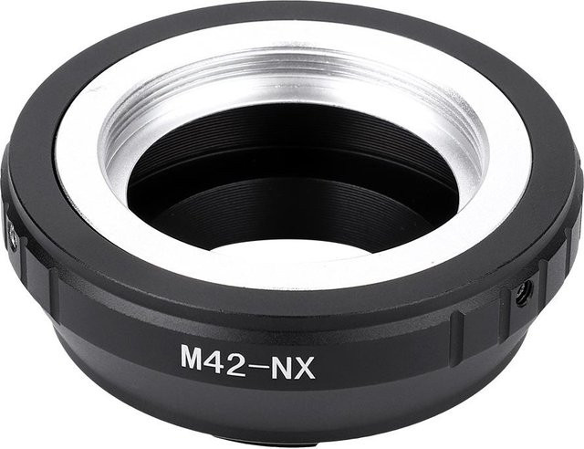 Samsung M42-NX Objektiv-Adapterring von M42 auf NX Mount in Schwarz für NX11, NX10 und NX5 Kameras - Bild 1