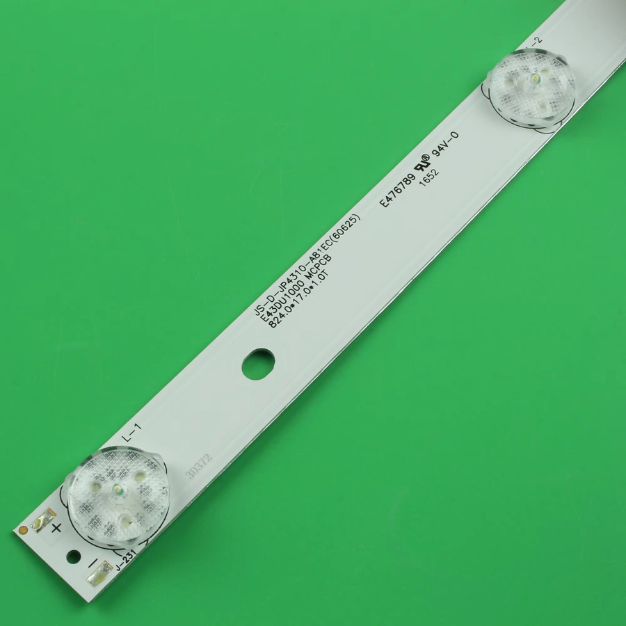 LED-Hintergrundbeleuchtungsstreifen mit 8 Lampen in Weiß von PMALLJF für CTV43TSC und CTV431TSC - Bild 2