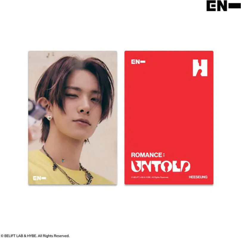 ENHYPEN 3D Lentikulare Postkarte ROMANTIK: UNERZÄHLT, mehrfarbig - Bild 1