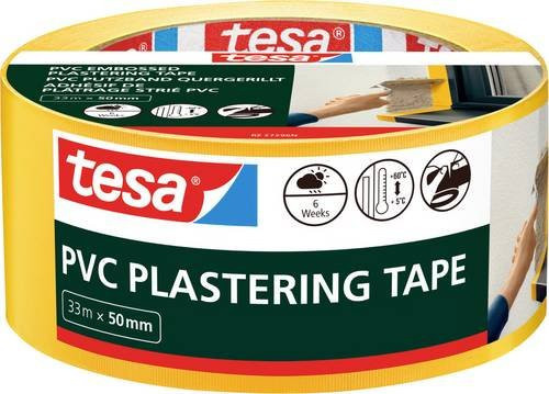 tesa PVC Putzband Gelb Breite: 50 mm, Länge: 33 m - Bild 1