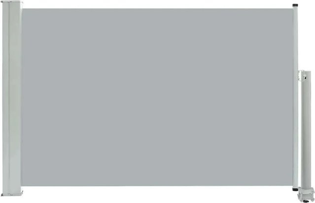 Furnicato Ausziehbare Seitenmarkise aus Polyester, Farbe: Grau, B/H: 300 x 60 cm - Bild 1