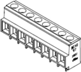 Molex Printklemme mit 8 Polen - Bild 1