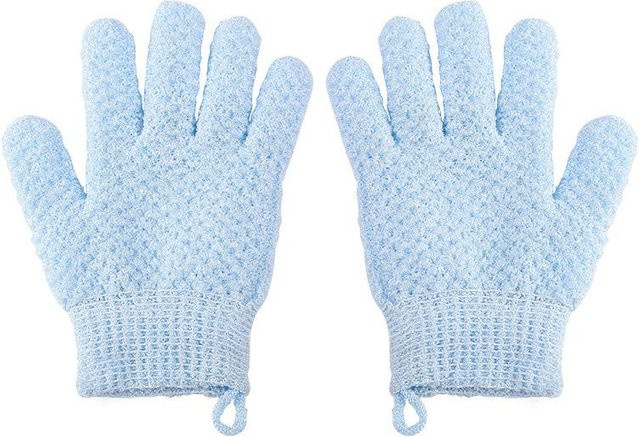 NATAWA Bade-Peeling-Handschuhe, Blau, Unisex - Bild 1